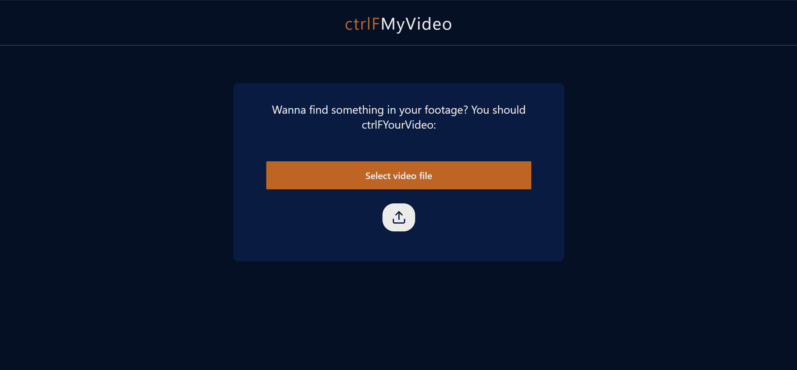 CtrlFMyVideo